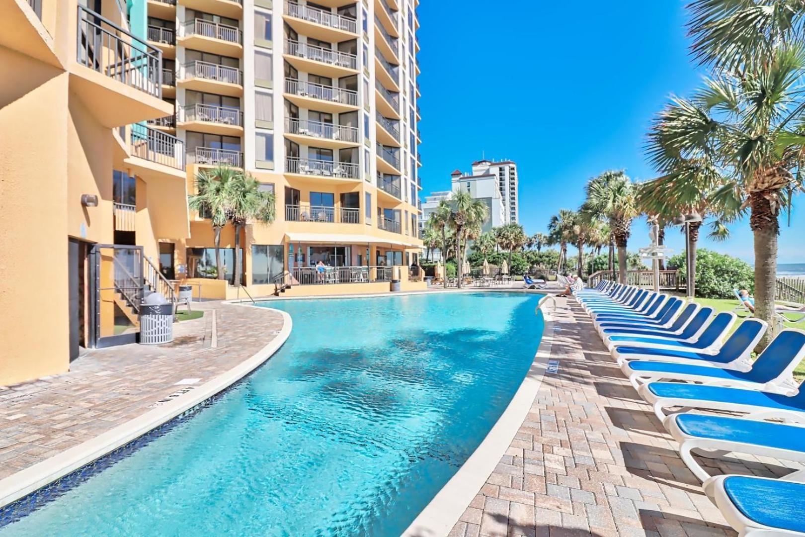 Enticing Ocean View Condo Located On The Blvd, Wifi Included, Monthly Winter Ren Myrtle Beach Exteriör bild